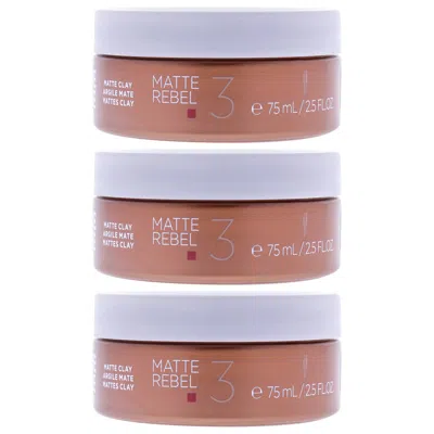 Goldwell Stylesign Creative Texture Matte Clay By  For Unisex - 2.5 oz Clay - Pack Of 3 In White