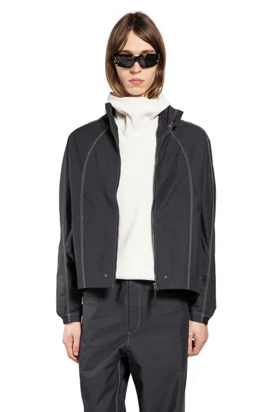 Goldwin 0 Parachute Seam Rip-stop Jacket In Black