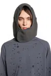 Goldwin 0 Wool Fleece Hood In Gray