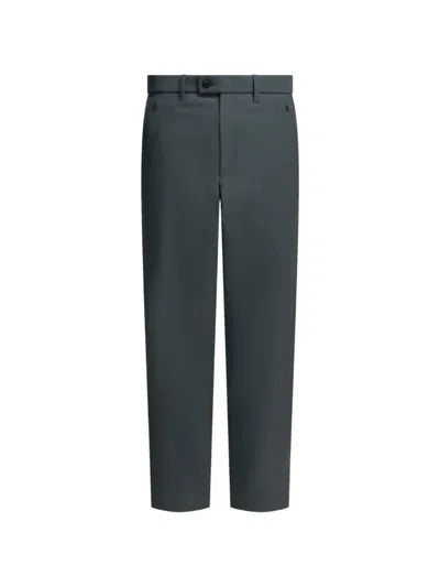 Goldwin Belt-loops Straight-leg Trousers In Green