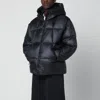 Goldwin Black Padded Parka In Pertex Quantum In Black