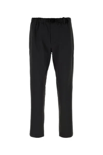 Goldwin Black Stretch Polyester Pant
