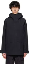 Goldwin Black Windstopper By Gore-tex Labs Willer Jacket In Black