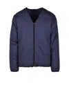Goldwin Blue Nylon Jacket In Blue