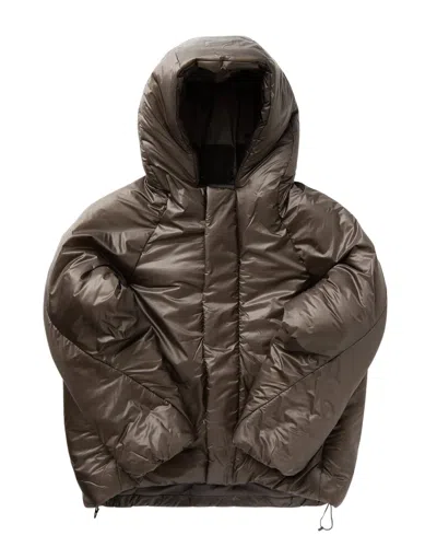 Goldwin Cloud Helicoid Parka In Jet Brown