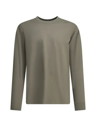 Goldwin Cooling Aquora L/s T-shirts Grey In Green