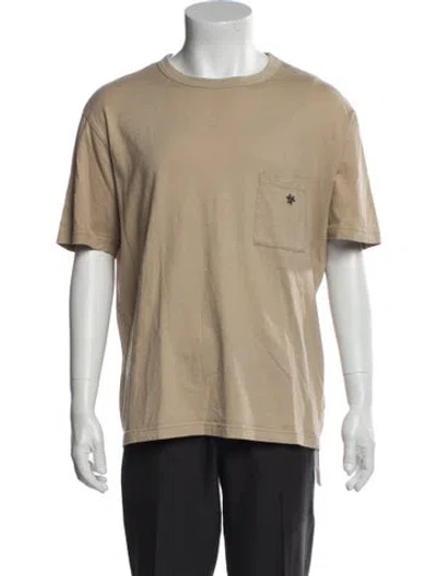 Pre-owned Goldwin Crew Neck Short Sleeve T-shirt In Neutral