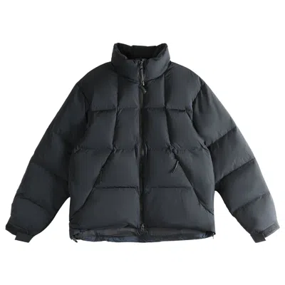 Pre-owned Goldwin Dope Dyed Ripple Nylon Down Jacket 'dark Navy' | Blue | Men's Size 3
