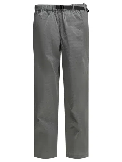 Goldwin Dope Dyed Rip-stop Trousers Grey In Gray