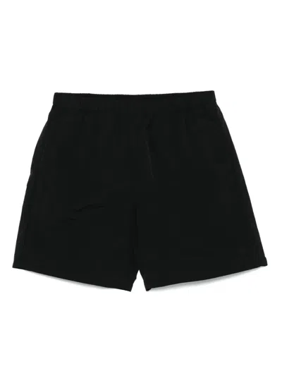 Goldwin Drawstring Deck Shorts In Black