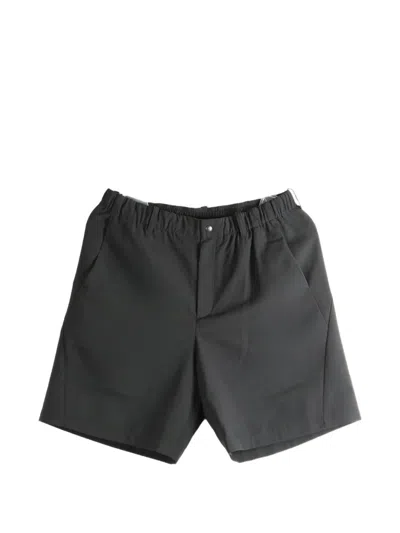 Goldwin Elasticated-waistband Shorts In Black