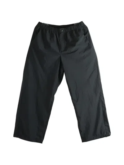 Goldwin Elasticated-waistband Trousers In Black