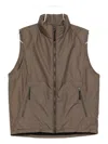 Goldwin Gore-tex Gilet In Brown