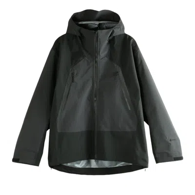 Pre-owned Goldwin Gore-tex 3l Jacket 'ebony Grey' | Black | Men's Size 3