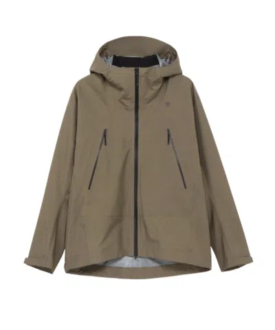 Goldwin Gore-tex 3l Jacket In Gray