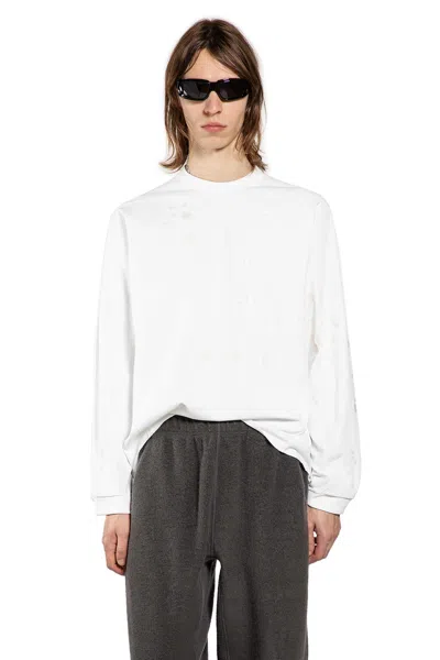 Goldwin Grafic L/s T-shirt In White