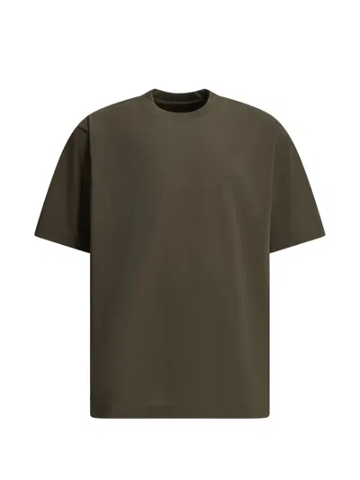 Goldwin Logo-detail Short-sleeve T-shirt In Gray