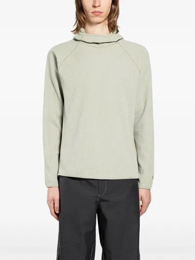 Goldwin Long-sleeved Hoodie In Green