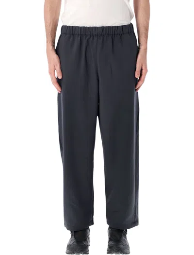 Goldwin Wide Ankle Easy Trousers In Black