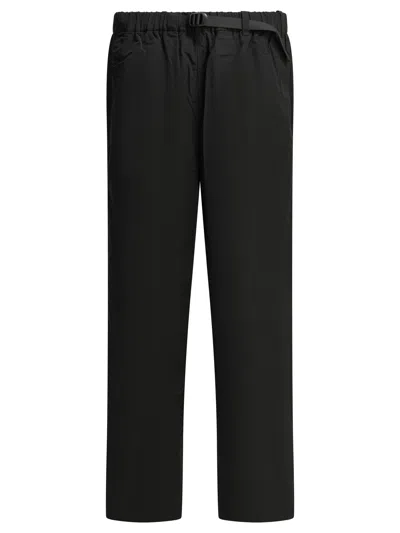 Goldwin Multi Purpose Belted Trousers In Black