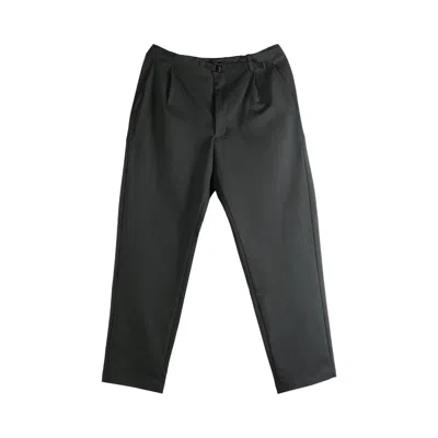 Pre-owned Goldwin One Tuck Tapered Stretch Pants 'black' | Men's Size 4