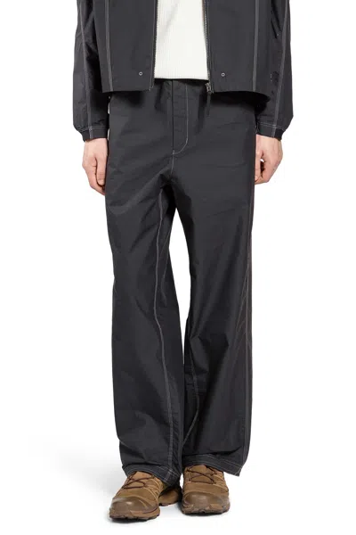 Goldwin Parachute Seed Rip-stop Trousers In Black