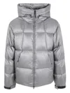 Goldwin Pertex Quantum Down Parka In Gray