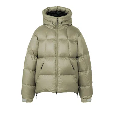 Pre-owned Goldwin Pertex Quantum Down Parka 'oak Beige' | Cream | Men's Size 3 In White