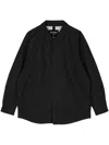 Goldwin Pertex Shield Air Button-up Shirt In Black