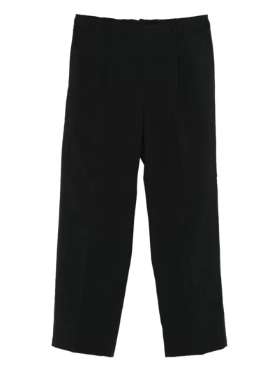 Goldwin Pleated Trousers In Black