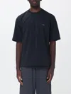 Goldwin Printed Polyester T-shirt In Black