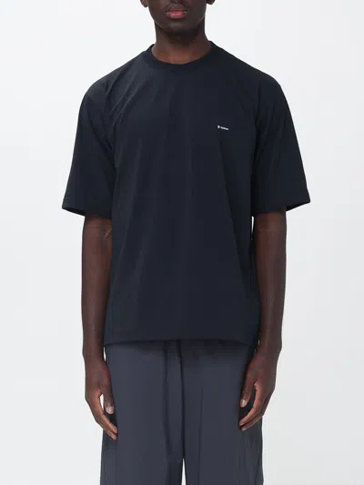 Goldwin Printed Polyester T-shirt In Black