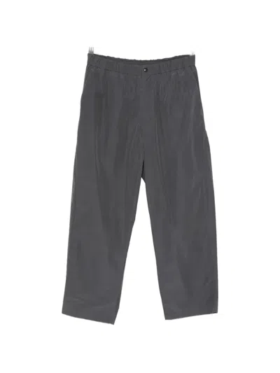 Goldwin Relax Easy Straight-leg Trousers In Gray