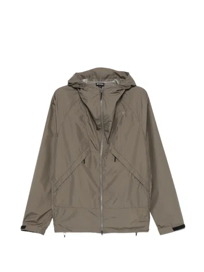 Goldwin Ripstop Hooded Jacket In Green
