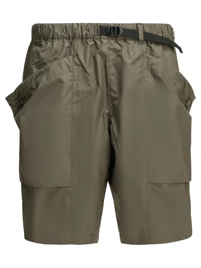 Goldwin Water-repellent Shorts In Brown