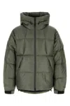 Goldwin Sage Green Nylon Pertex Quantum Down Jacket In Green