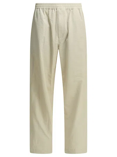 Goldwin Screen Elasticated-waist Trousers In White