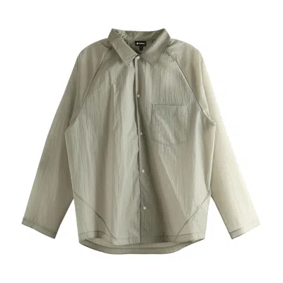 Pre-owned Goldwin Sheer Nylon Wind Shirt 'arid Beige' | Tan | Men's Size 4 In Brown