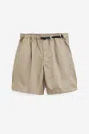Goldwin Taupe Fawn Shorts In Brown