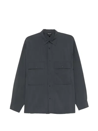 Goldwin Short-sleeve Shirt In Gray