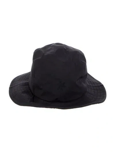 Pre-owned Goldwin Solid Bucket Hat In Black