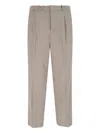 Shop Goldwin Straight Pants In Taupe