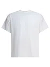 Goldwin 0 Helicoid T-shirts White In White