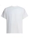 Goldwin 0 Helicoid T-shirts White In White