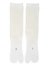 Goldwin Patterned Knee-length Socks In White