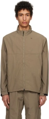Goldwin Taupe Wind Light Jacket In Desert Taupe