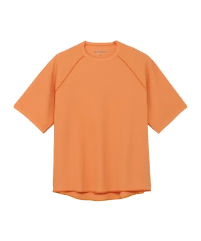 Goldwin Wf Light T-shirt In Orange