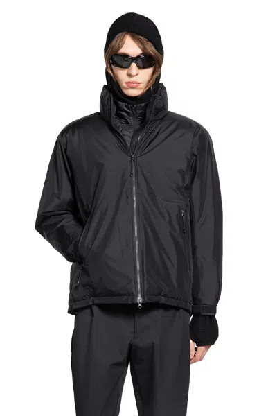 Goldwin Windstopper By Gore-tex Labs Puffy Jacket In Black