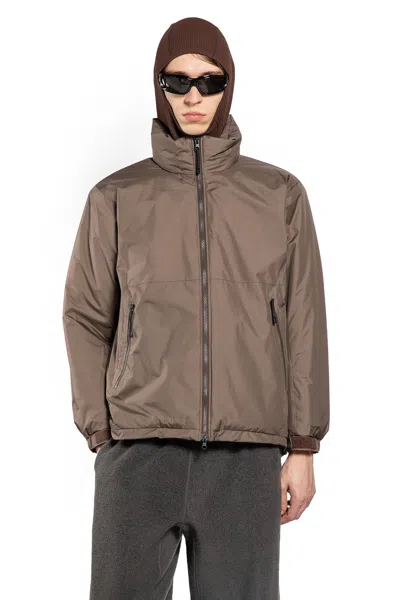 Goldwin Windstopper By Gore-tex Labs Puffy Jacket In Brown