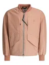 Goldwin Zip-fastening Panelled Bomber Jacket In Pink